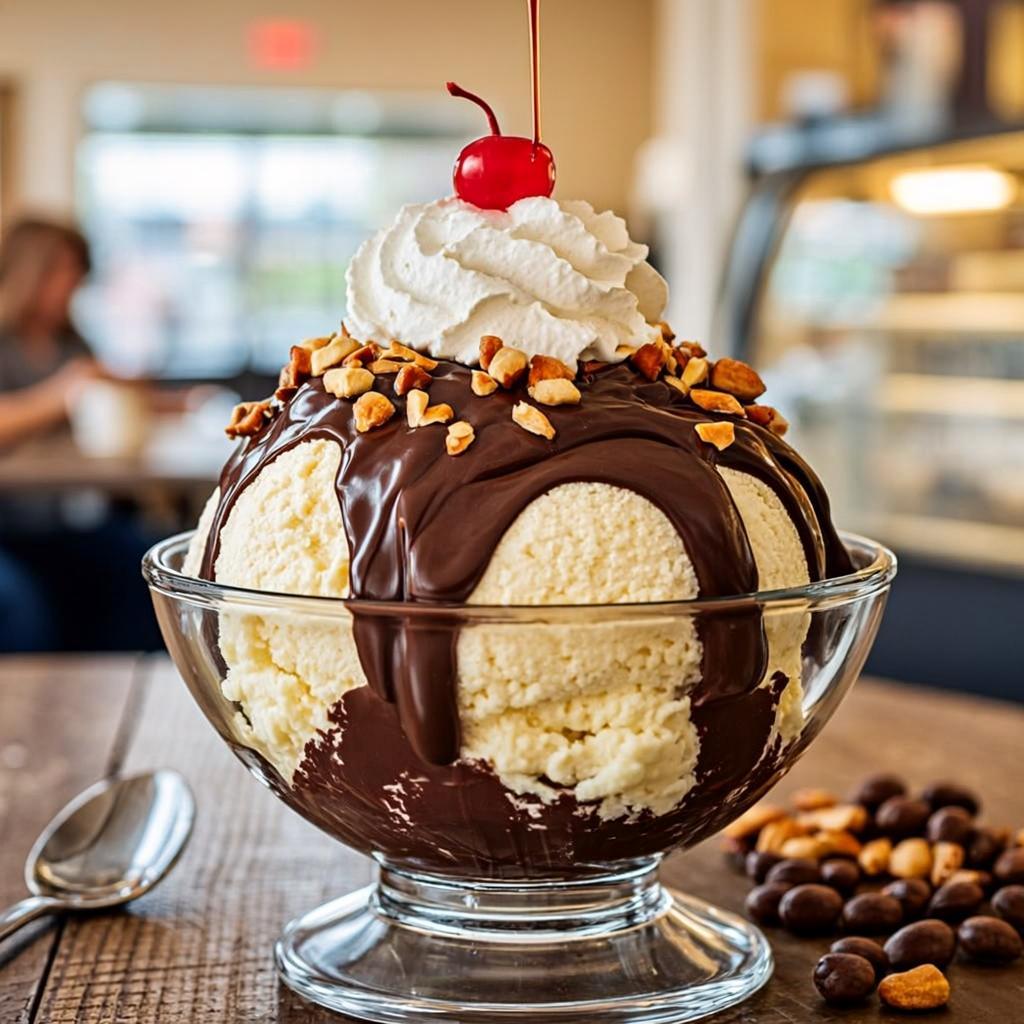 Supreme Ice Cream Sundae